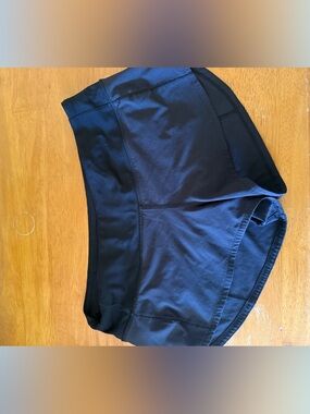 Lululemon Black Athletic Running Shorts